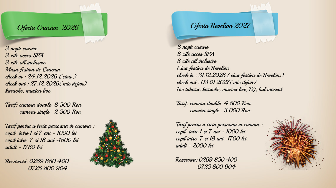 Oferta revelion 2027